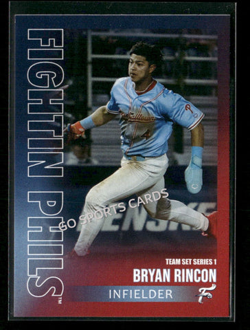 2026 Reading Fightin Phils Bryan Rincon