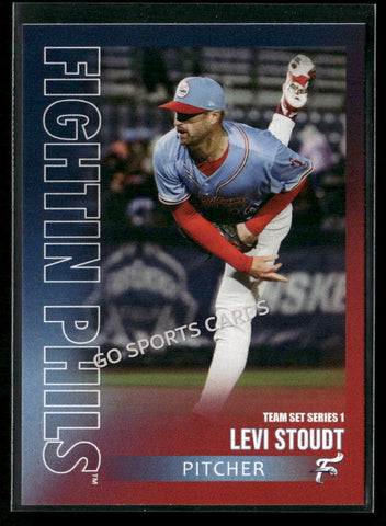 2026 Reading Fightin Phils Levi Stoudt