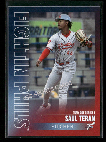 2026 Reading Fightin Phils Saul Teran