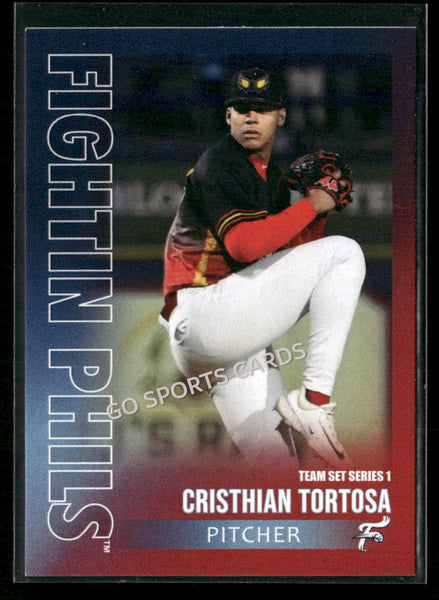 2026 Reading Fightin Phils Cristhian Tortosa