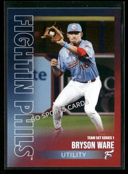 2026 Reading Fightin Phils Bryson Ware