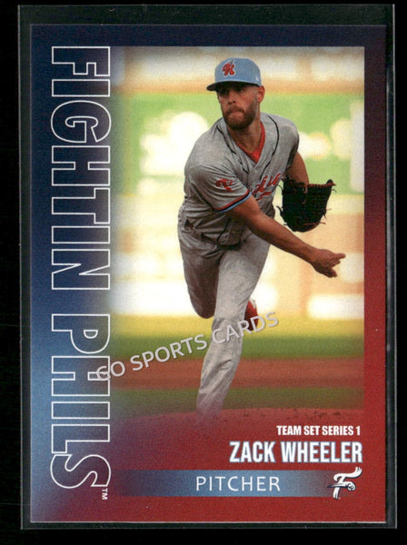 2026 Reading Fightin Phils Zack Wheeler