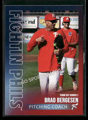 2026 Reading Fightin Phils Brad Bergesen