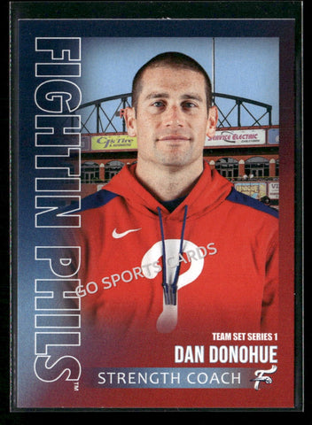 2026 Reading Fightin Phils Dan Donohue