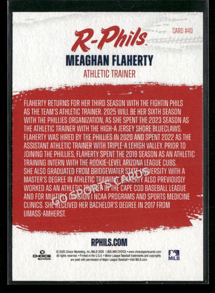 2026 Reading Fightin Phils Meaghan Flaherty