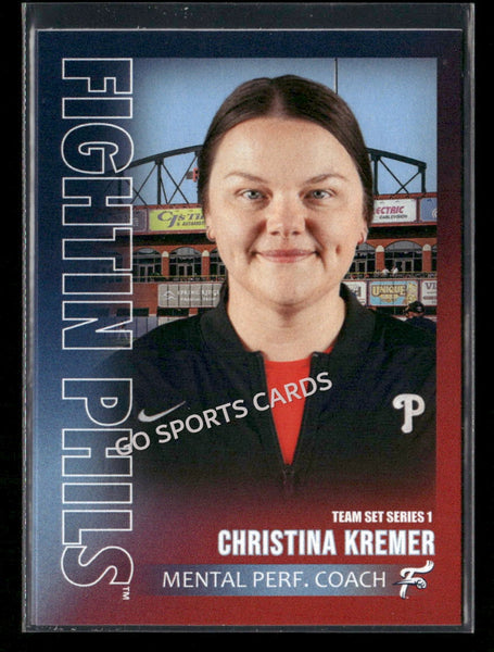2026 Reading Fightin Phils Christina Kremer