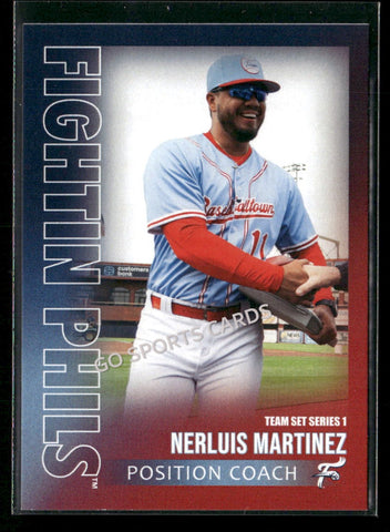 2026 Reading Fightin Phils Nerluis Martinez