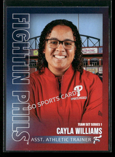 2026 Reading Fightin Phils Cayla Williams