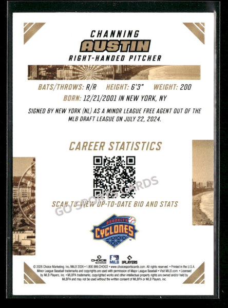 2026 South Atlantic League Top Prospects SAL Channing Austin
