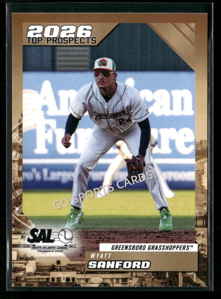 2026 South Atlantic League Top Prospects SAL Wyatt Sanford