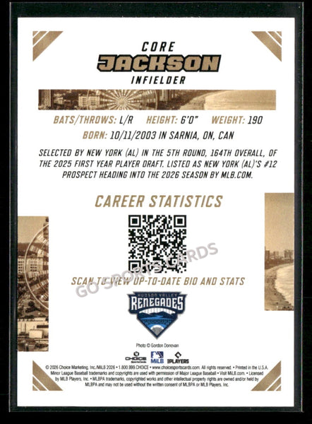 2026 South Atlantic League Top Prospects SAL Core Jackson
