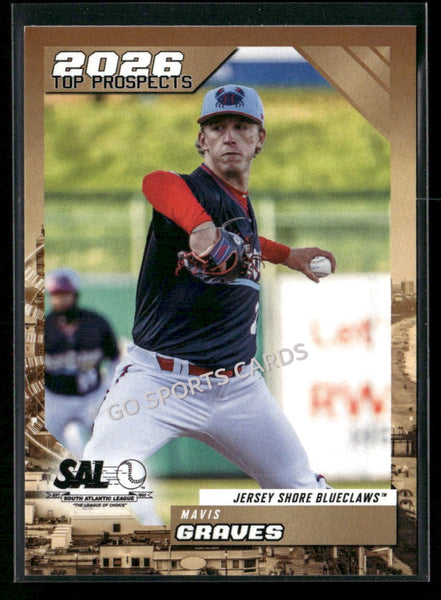 2026 South Atlantic League Top Prospects SAL Mavis Graves