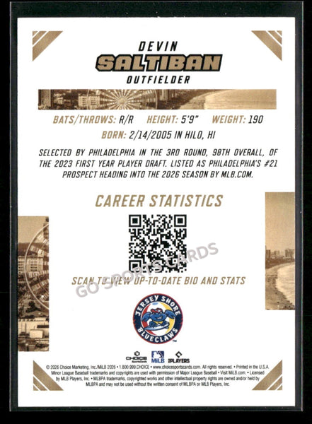 2026 South Atlantic League Top Prospects SAL Devin Saltiban