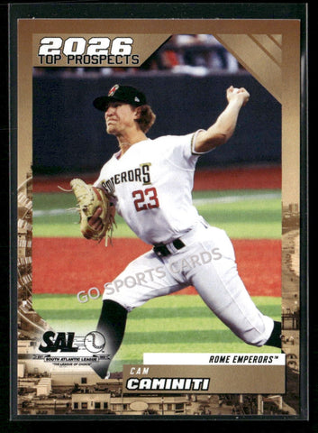 2026 South Atlantic League Top Prospects SAL Cam Caminiti