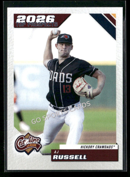 2026 Carolina League Top Prospects AJ Russell