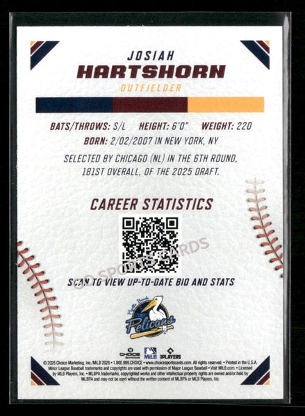 2026 Carolina League Top Prospects Josiah Hartshorn