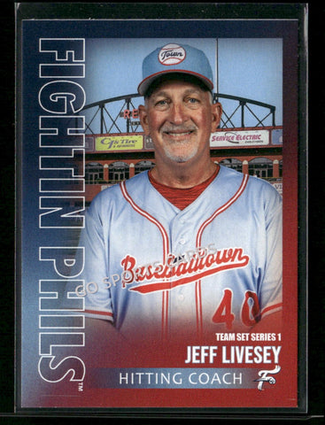 2026 Reading Fightin Phils Jeff Livesey