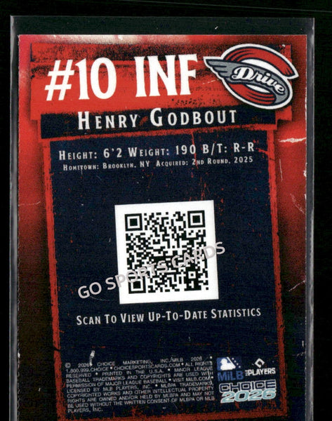 2026 Greenville Drive Henry Godbout