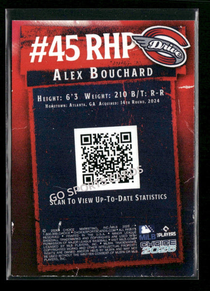 2026 Greenville Drive Alex Bouchard