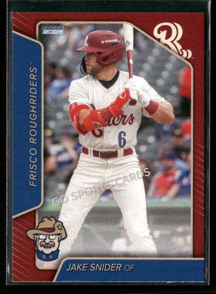 2026 Frisco RoughRiders Jake Snider
