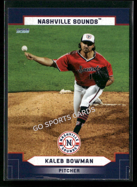 2026 Nashville Sounds Kaleb Bowman