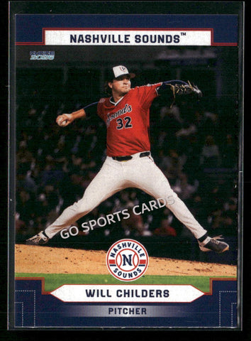 2026 Nashville Sounds Will Childers