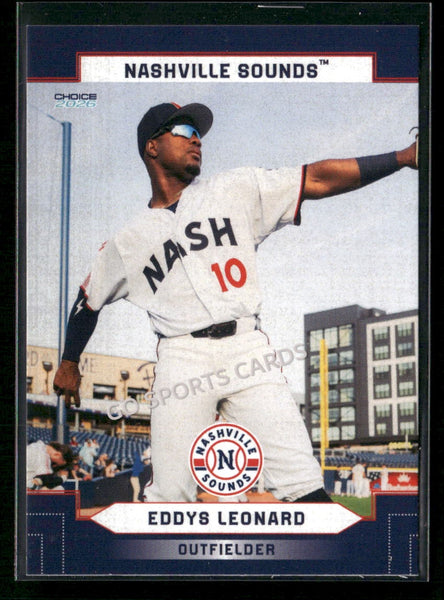 2026 Nashville Sounds Eddys Leonard