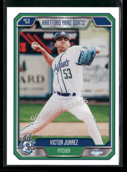 2026 Hartford Yard Goats Victor Juarez