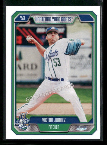 2026 Hartford Yard Goats Victor Juarez