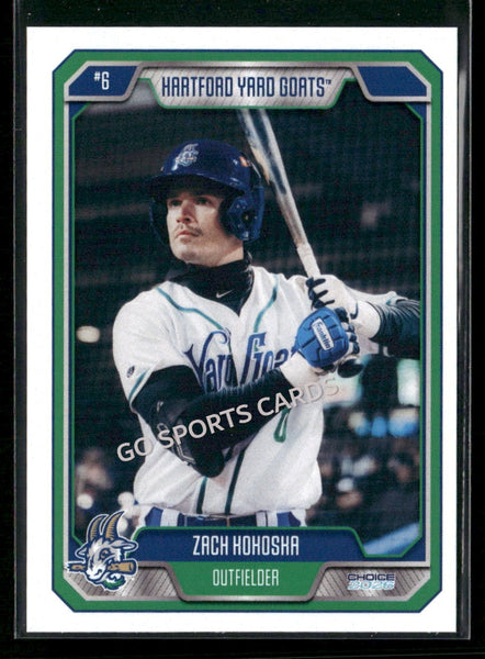 2026 Hartford Yard Goats Zach Kokoska