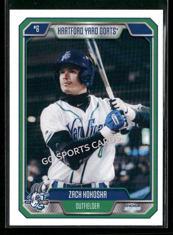 2026 Hartford Yard Goats Zach Kokoska