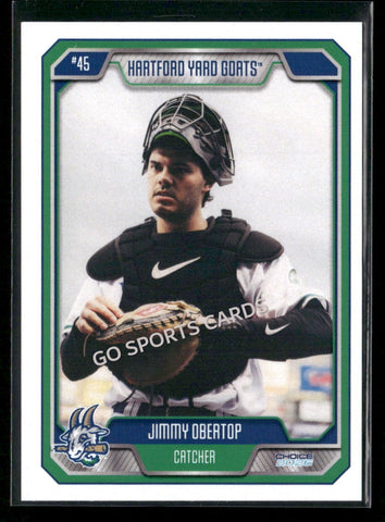 2026 Hartford Yard Goats Jimmy Obertop