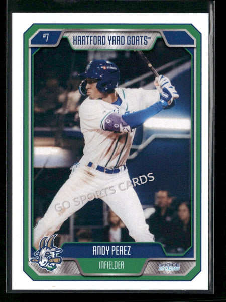 2026 Hartford Yard Goats Andy Perez