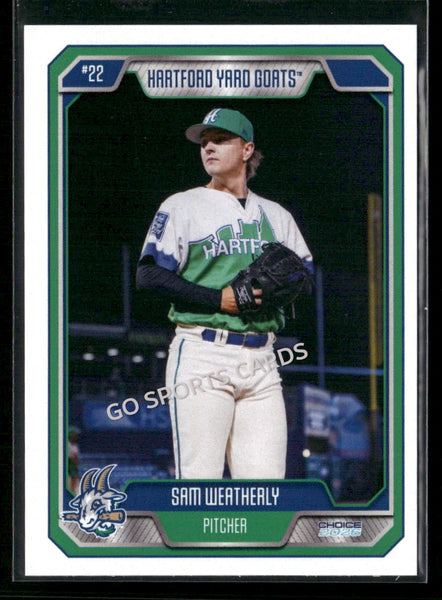 2026 Hartford Yard Goats Sam Weatherly