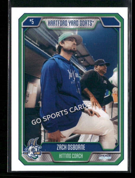 2026 Hartford Yard Goats Zach Osborne