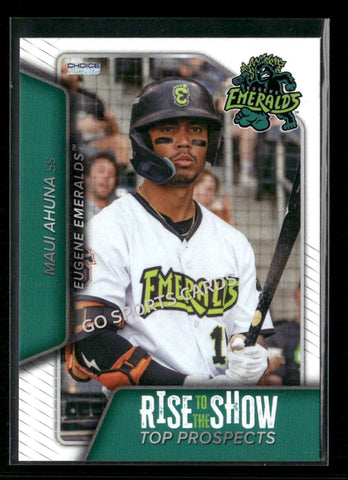 2026 Eugene Emeralds Rise to the Show Top Prospects Maui Ahuna