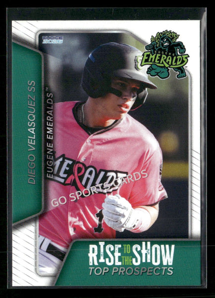 2026 Eugene Emeralds Rise to the Show Top Prospects Diego Velasquez