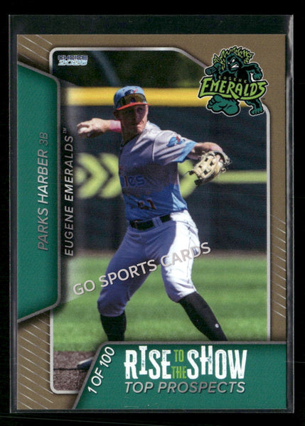2026 Eugene Emeralds Rise to the Show Top Prospects GOLD Parks Harber