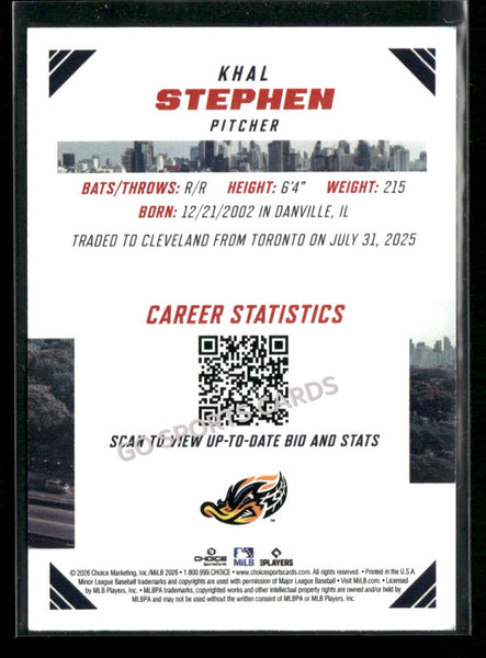 2026 Eastern League Top Prospects Khal Stephen
