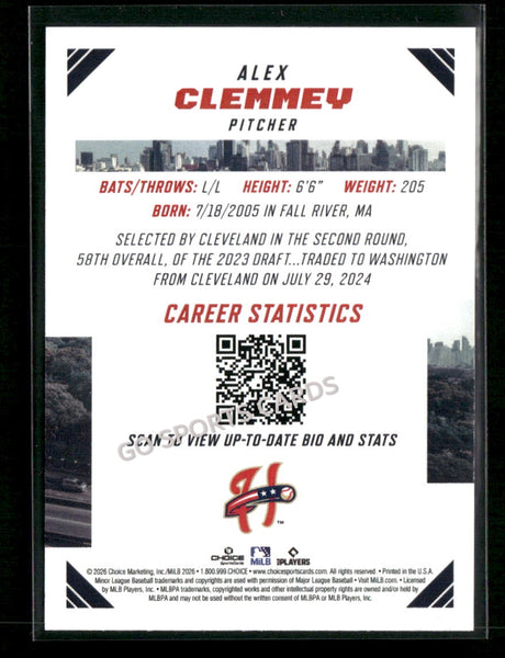 2026 Eastern League Top Prospects Alex Clemmey