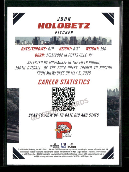 2026 Eastern League Top Prospects John Holobetz