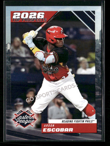 2026 Eastern League Top Prospects Aroon Escobar