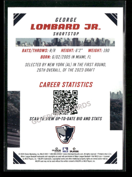 2026 Eastern League Top Prospects George Lombard Jr