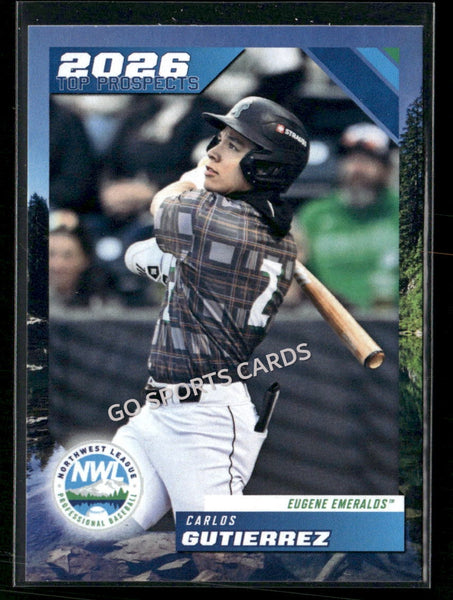 2026 Northwest League Top Prospects Carlos Gutierrez