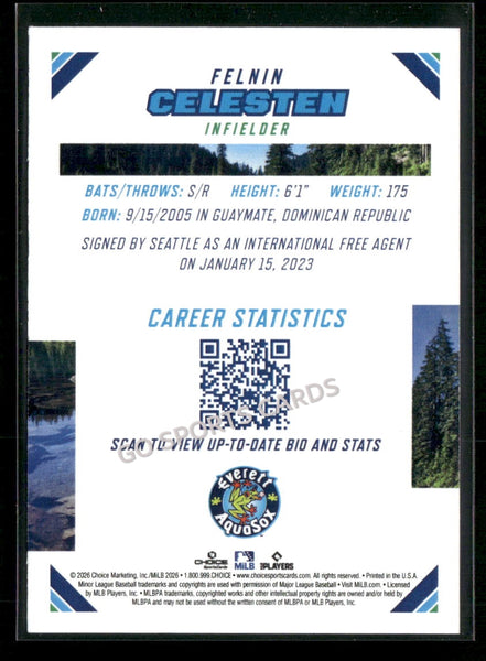 2026 Northwest League Top Prospects Felnin Celesten