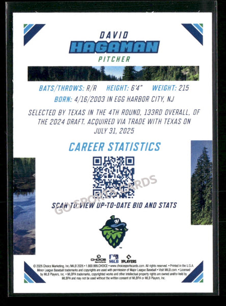 2026 Northwest League Top Prospects David Hagaman