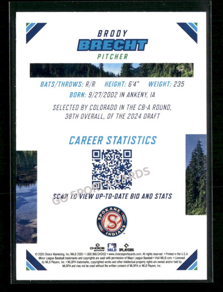 2026 Northwest League Top Prospects Brody Brecht