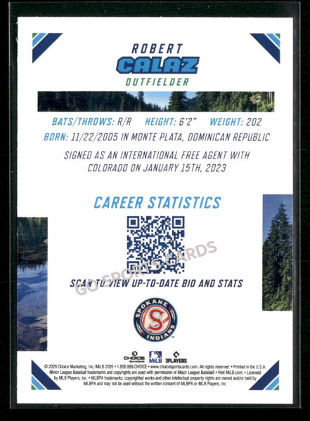 2026 Northwest League Top Prospects Robert Calaz