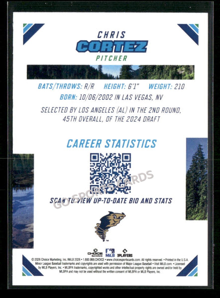 2026 Northwest League Top Prospects Chris Cortez