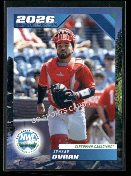 2026 Northwest League Top Prospects Edward Duran
